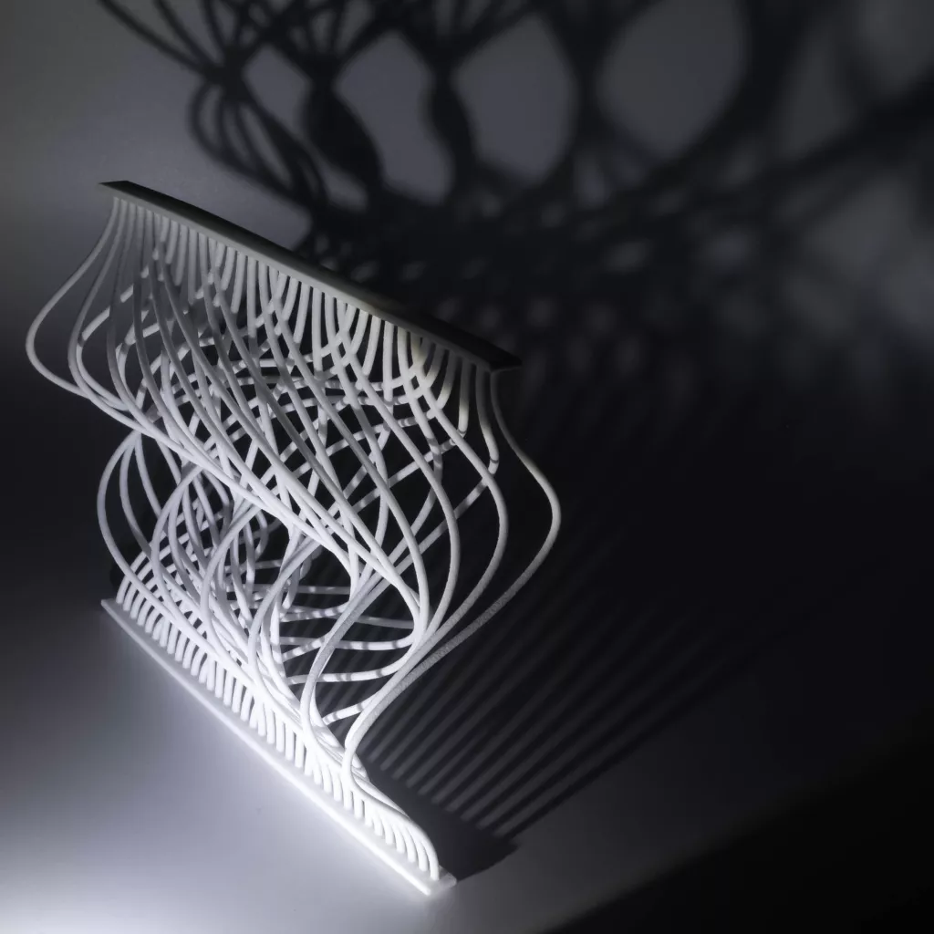 Two perfect out-shuffles with thirty-six cards and six piles.