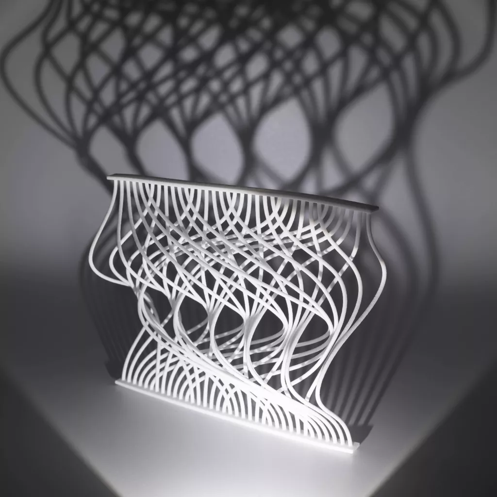 Two perfect out-shuffles with thirty-six cards and six piles.