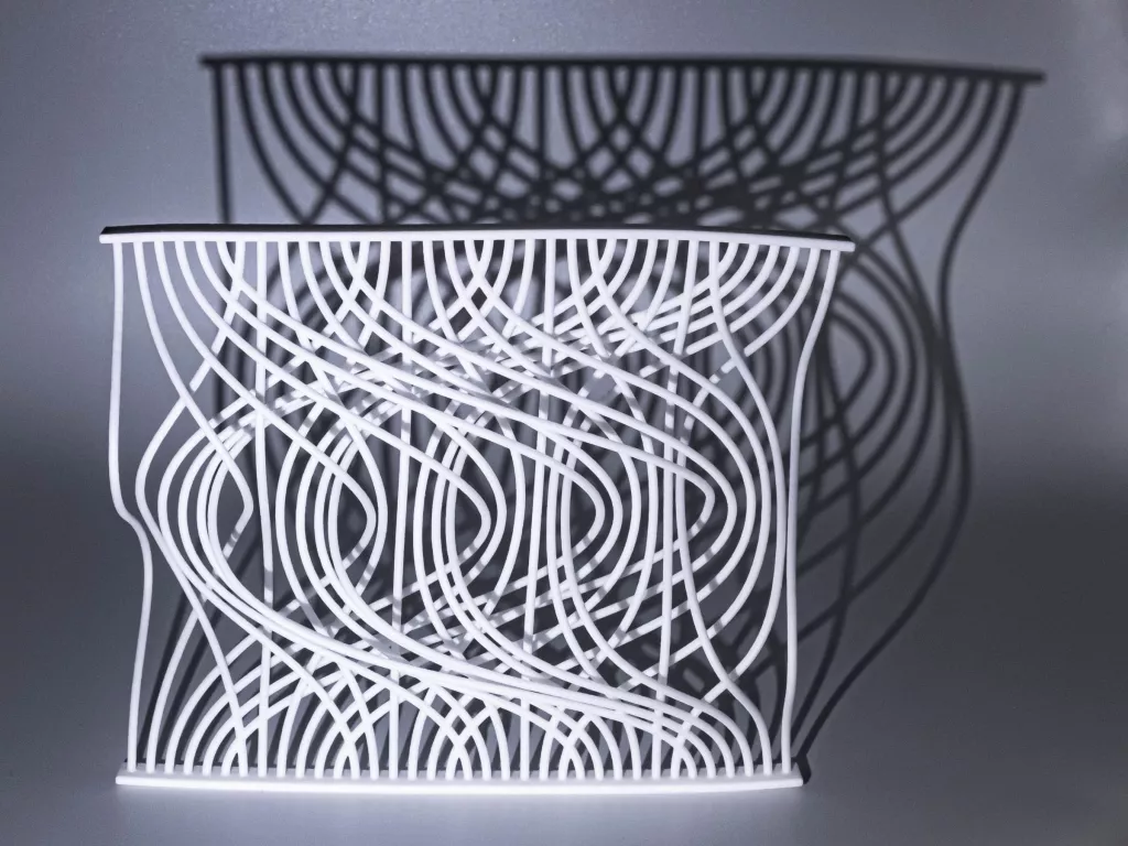 Two perfect out-shuffles with thirty-six cards and six piles.