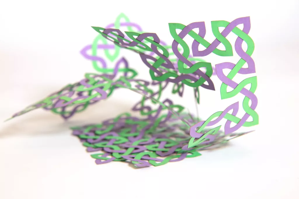 Discovering the peculiar properties of paper. (Photo: Edmund Harriss)