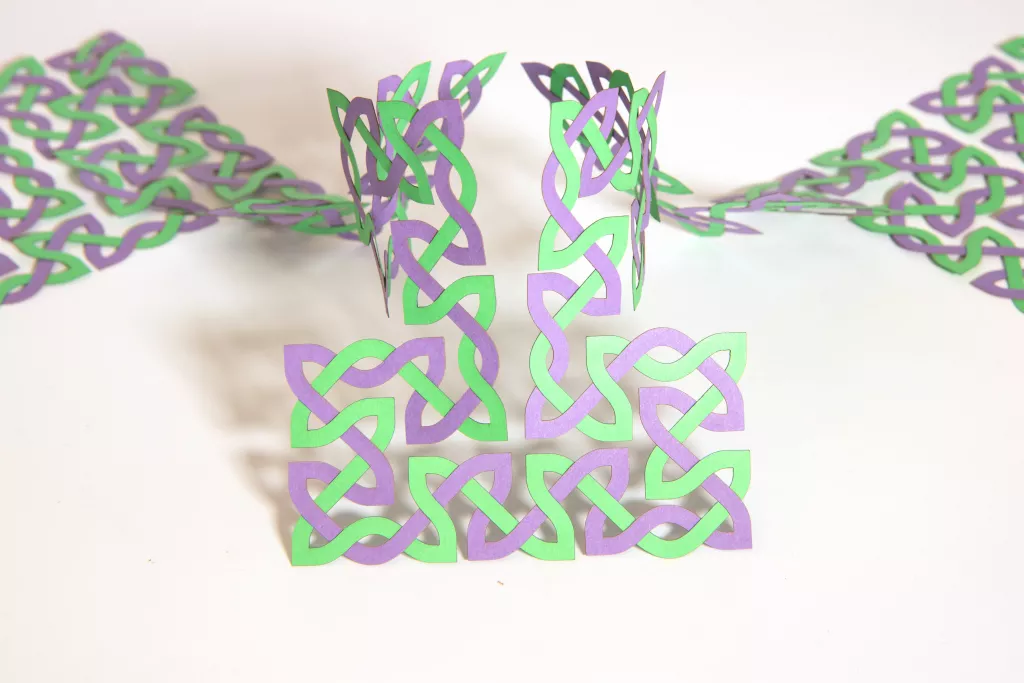 Discovering the peculiar properties of paper. (Photo: Edmund Harriss)