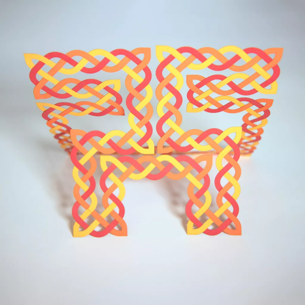 Discovering the peculiar properties of paper. (Photo: Edmund Harriss)