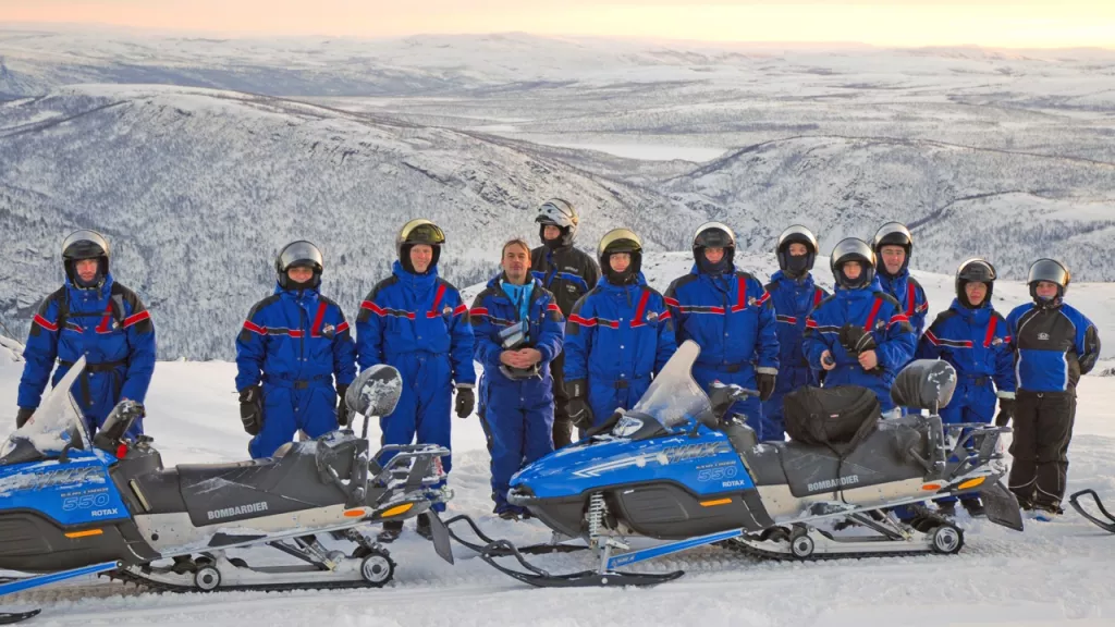 Logikere 27. januar 2007 på Finnmarksvidda.